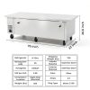 Frigos Premium 72" Base Refrigerator 4 Drawers with 76" Extended Top-3