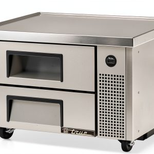 True S/S 36"W 2-Drawer Refrigerated Chef Base-0