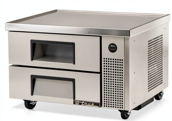 True S/S 36"W 2-Drawer Refrigerated Chef Base-0