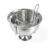 Breading Table Stainless Steel Fryer Tray with Reinforced Bottom for Chefs To Process Fried Food - Easy Installation - Perfect for Chicken, Baguettes-5
