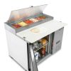 Maxx Cold MXCPP50HC Pizza Prep Station 12‑Cu.Ft Stainless Steel-2