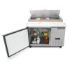 Maxx Cold MXCPP50HC Pizza Prep Station 12‑Cu.Ft Stainless Steel-1