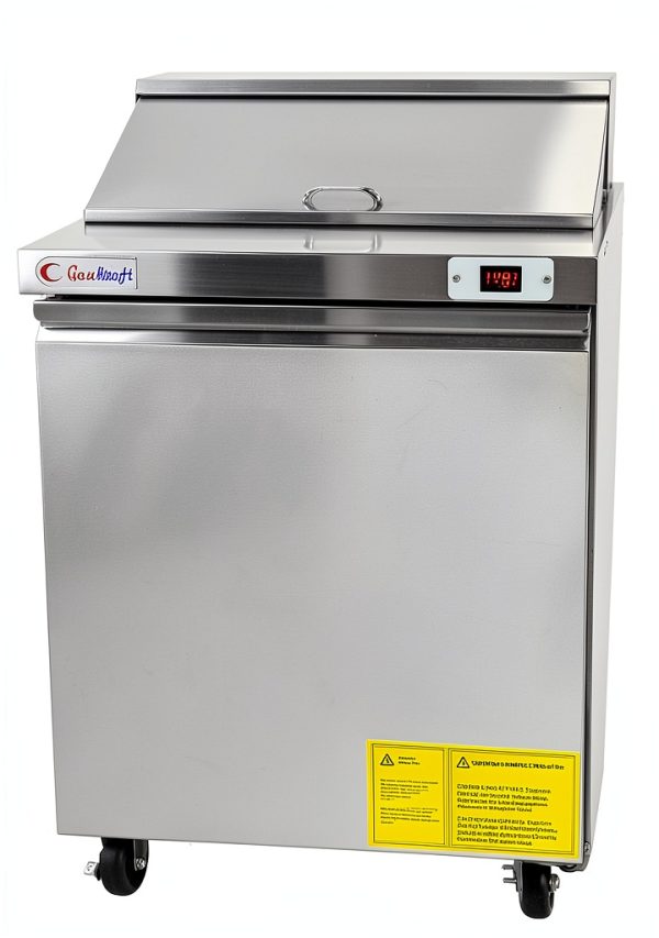 Refrigerated Sandwich/Salad Prep Table GTSSP-29 GenKraft 8‑Pan-1