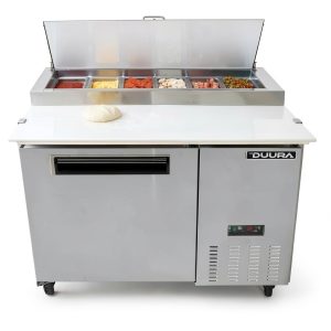Maxx Cold MXCPP50HC Pizza Prep Station 12‑Cu.Ft Stainless Steel-0