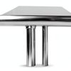 Soro Essentials 30" x 72" Stainless Steel Table for Prep and Work- Commercial Kitchen Table with UnderShelf Galvanized Legs and Plastic Feet for Restaurant Home Hotel and Garage-2
