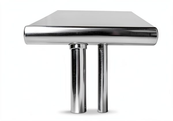 Soro Essentials 30" x 72" Stainless Steel Table for Prep and Work- Commercial Kitchen Table with UnderShelf Galvanized Legs and Plastic Feet for Restaurant Home Hotel and Garage-2