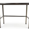 Commercial Stainless Steel Prep Table by KPS, Overshelf Casters-1