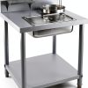 Breading Table Fried Chicken Prep HARELA Stainless Steel with Baskets-0