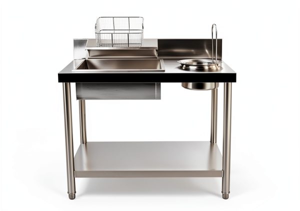 Fried Chicken Breading Station CAIHAOA Steel Table-5