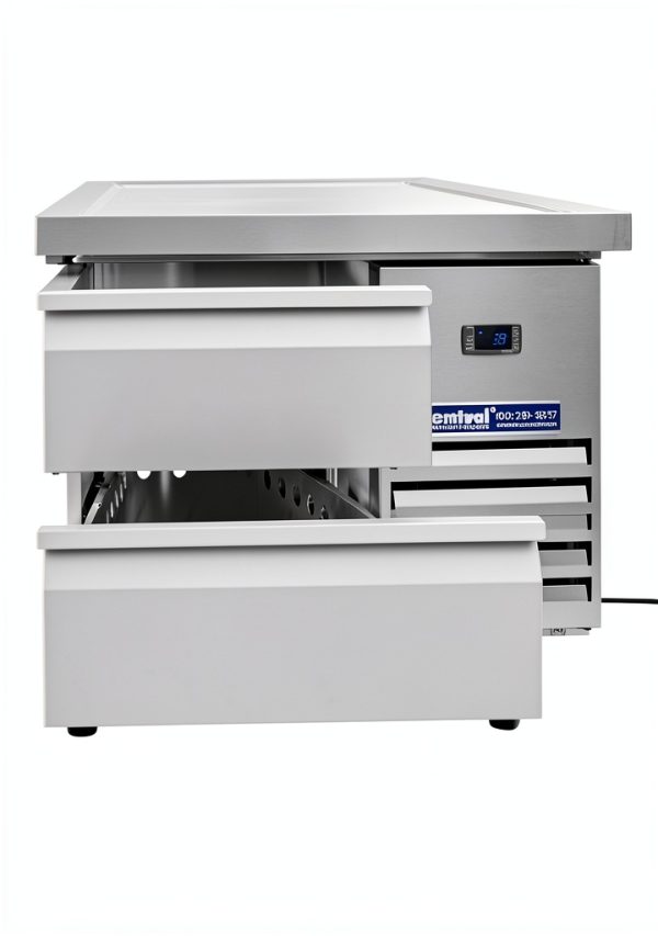 Kratos Refrigeration 69K-830 62" Stand – 8.8 cu ft Defrost White-4