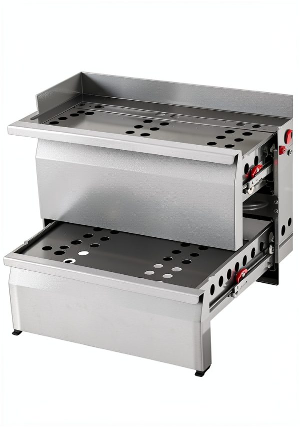 Kratos Refrigeration 69K-830 62" Stand – 8.8 cu ft Defrost White-6