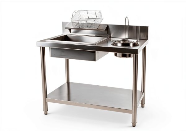 Fried Chicken Breading Station CAIHAOA Steel Table-8