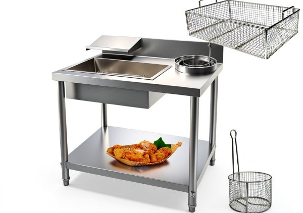 Breading Table Fried Chicken Station Stainless Steel Tray by XQZMZSCP-0