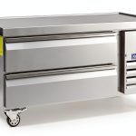 Kratos Refrigeration 69K-830 62" Stand – 8.8 cu ft Defrost White-0