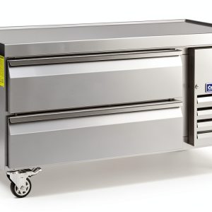 Kratos Refrigeration 69K-830 62" Stand – 8.8 cu ft Defrost White-0