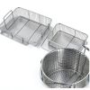 Fried Chicken Breading Station CNCEST Stainless Steel Prep Table-6