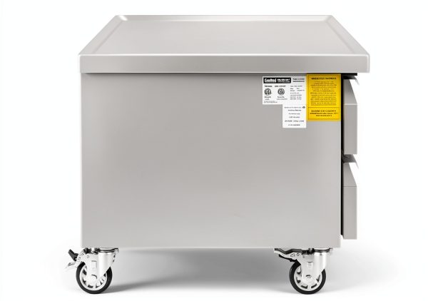 Kratos Refrigeration 69K-830 62" Stand – 8.8 cu ft Defrost White-2