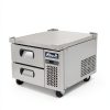 Refrigerated Chef Base 36 Inch Wide Migali Stainless Steel Forced Air-2