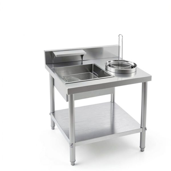 Breading Table Fried Chicken Station Stainless Steel Tray by XQZMZSCP-2