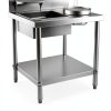 Breading Table Fried Chicken Station Stainless Steel Tray by XQZMZSCP-1