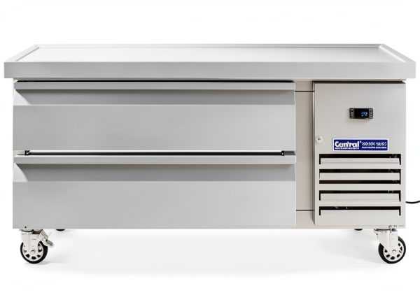 Kratos Refrigeration 69K-830 62" Stand – 8.8 cu ft Defrost White-1