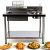 Fried Chicken Breading Station CAIHAOA Steel Table-6