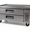 Migali 52″ Wide Refrigerated Chef Base with 60" extended top-0