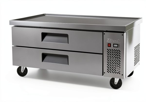 Migali 52″ Wide Refrigerated Chef Base with 60" extended top-0