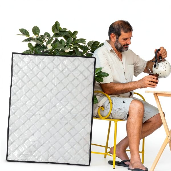 Outdoor Freezer Insulation Cover Generic Foil Sunshade Heat Resistant-8