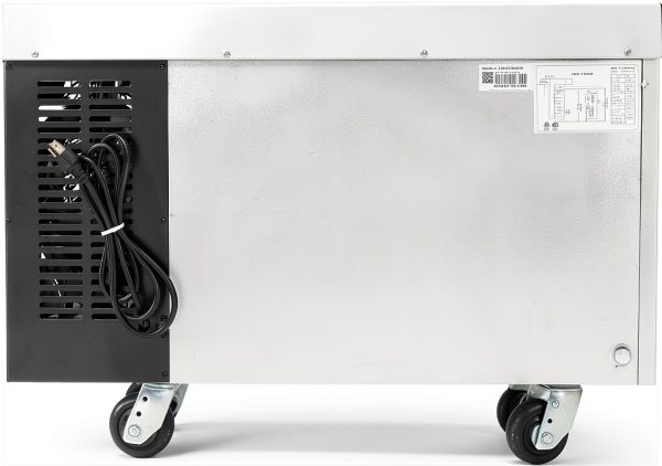 Xiltek Commercial 36" 2-Drawer Stainless Steel Refrigerated Chef Base-6
